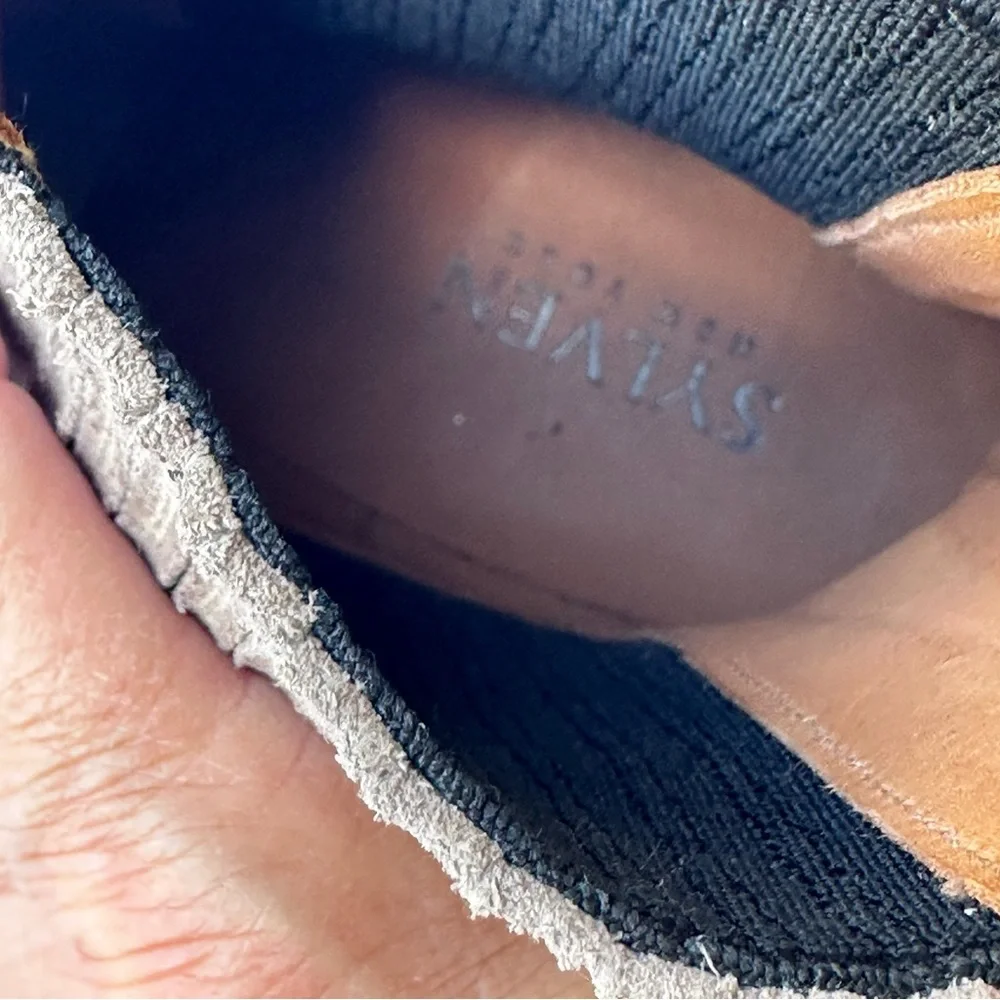 Sylven New York Boots/Booties Tan Leather Size 6 - Picture 6 of 11